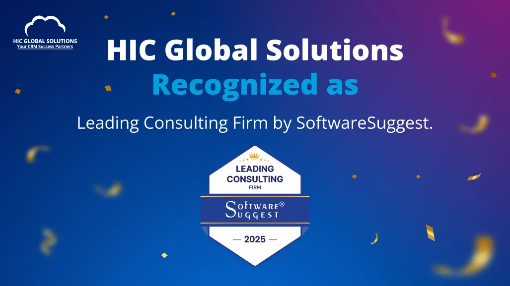 HIC Global Solutions Recognized as Leading Consulting Firm by SoftwareSuggest